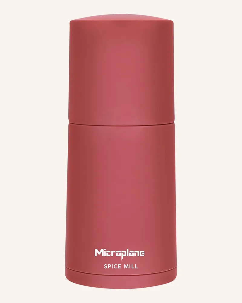 Microplane Gewürzmühle pink Hellrot