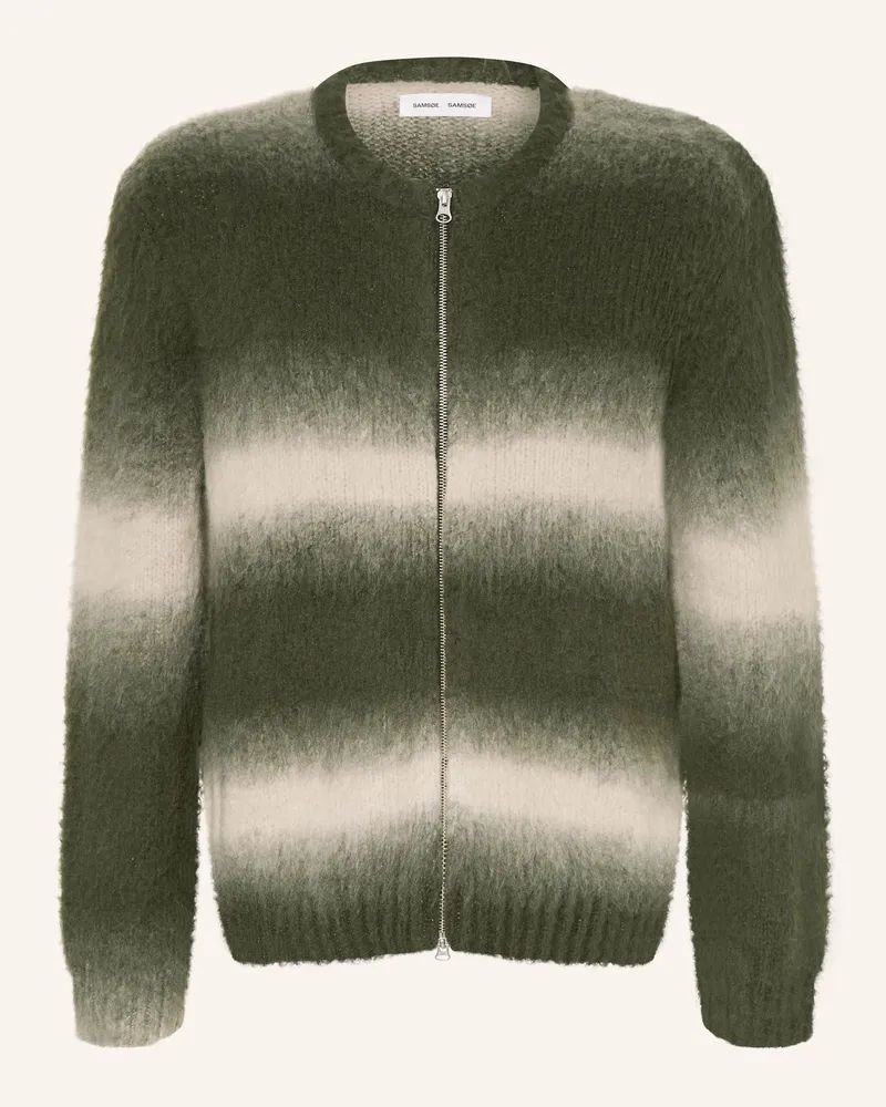 Samsøe & Samsøe Strickjacke SAFABIO Grün