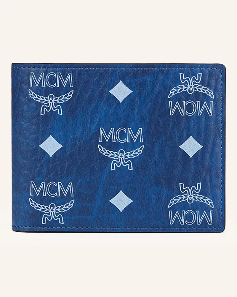 MCM Geldbörse AREN VISETOS SMALL Blau
