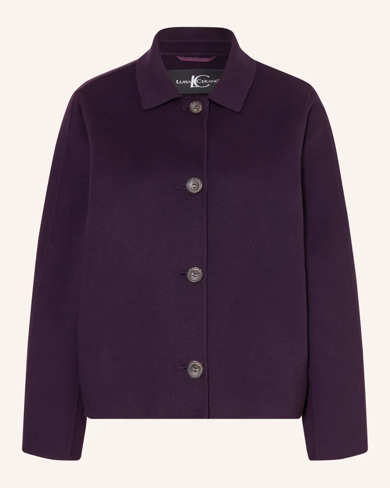 Luisa Cerano Jacke lila Dunkellila