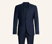 Anzug Extra Slim Fit blau