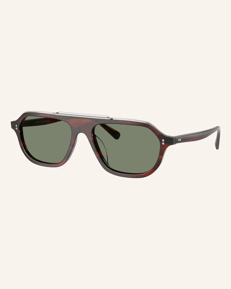 Oliver Peoples Sonnenbrille ov5613su blau Havana