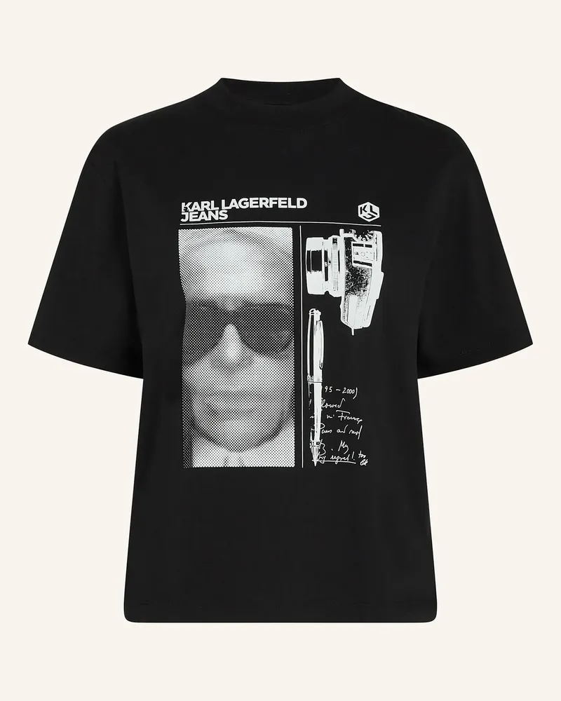 Karl Lagerfeld T-shirt Schwarz