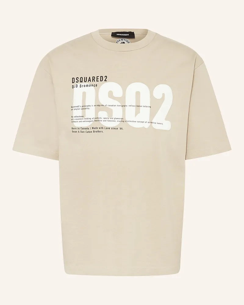 Dsquared2 T-Shirt Hellbraun