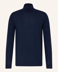 paul Rollkragenpullover Blau