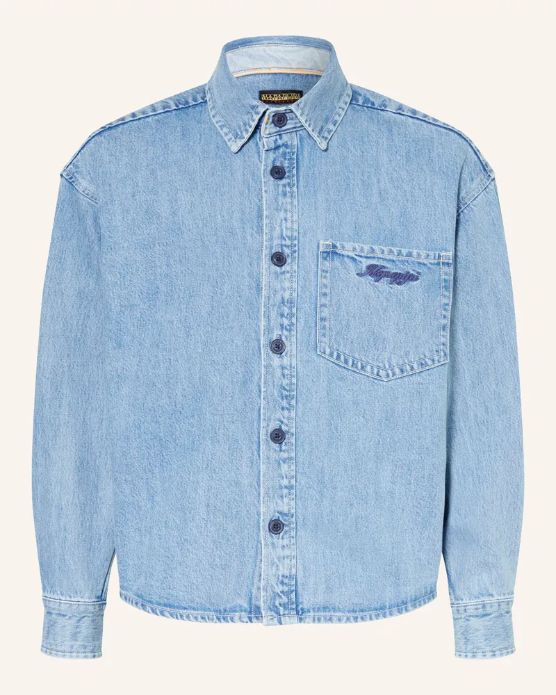 Napapijri Jeans-Overshirt O-Rambler blau Blau