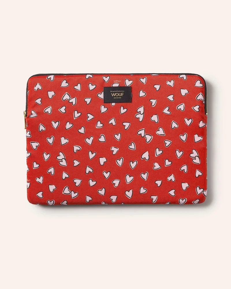 WOUF Laptop-Hülle CRUSH Rot