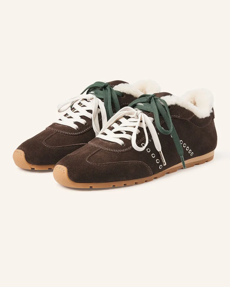 Nubikk Sneaker Billy Lou Fur Ii braun Dunkelbraun