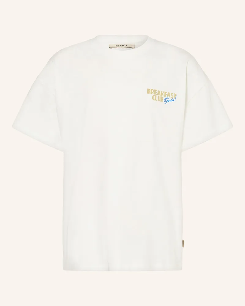 Garcia Jeanswear T-Shirt weiss Creme