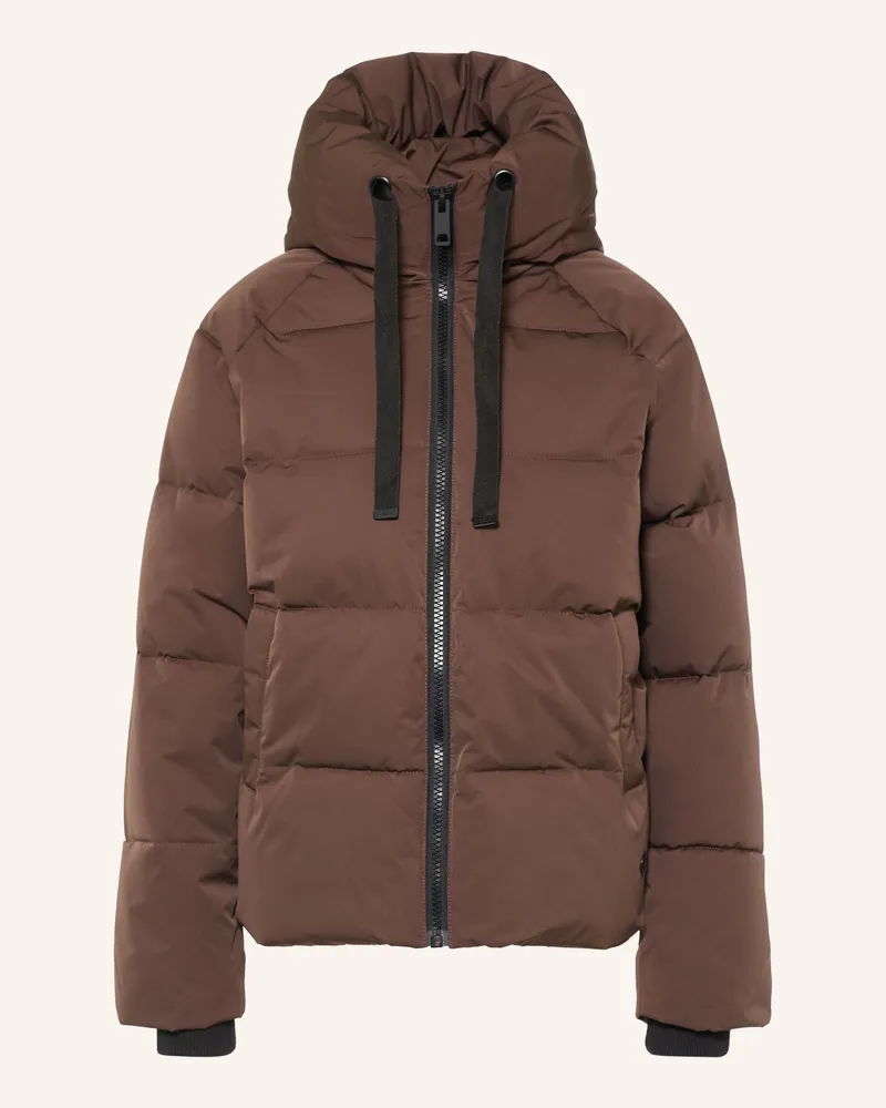 MOSS COPENHAGEN Steppjacke Mschpavinaria braun Dunkelbraun