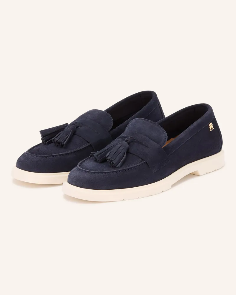 Tommy Hilfiger Penny-Loafer blau Dunkelblau