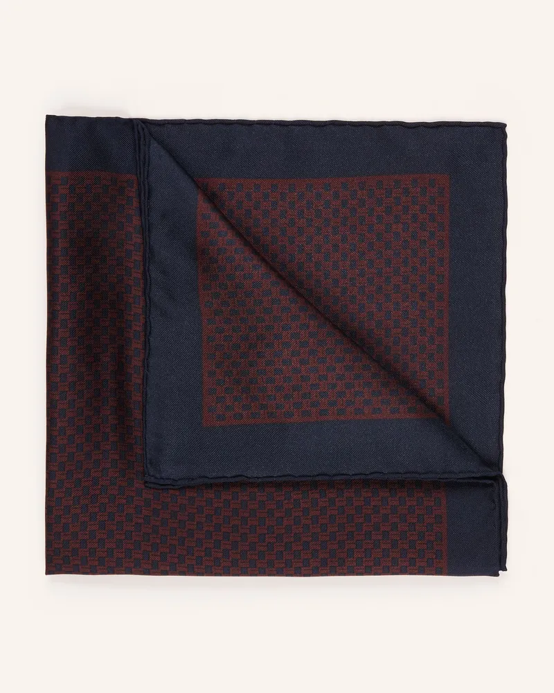 Ermenegildo Zegna Einstecktuch Dunkelblau