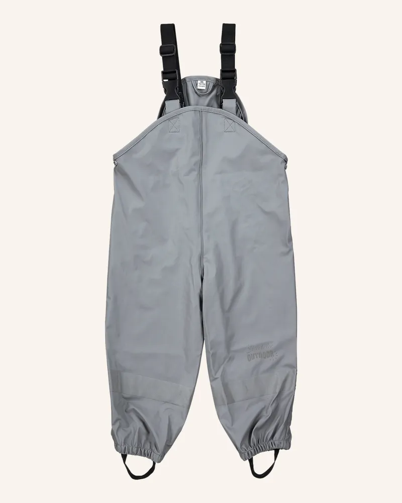 Sterntaler Regenträgerhose ungefüttert Blaugrau