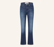 Straight Jeans Linde blau
