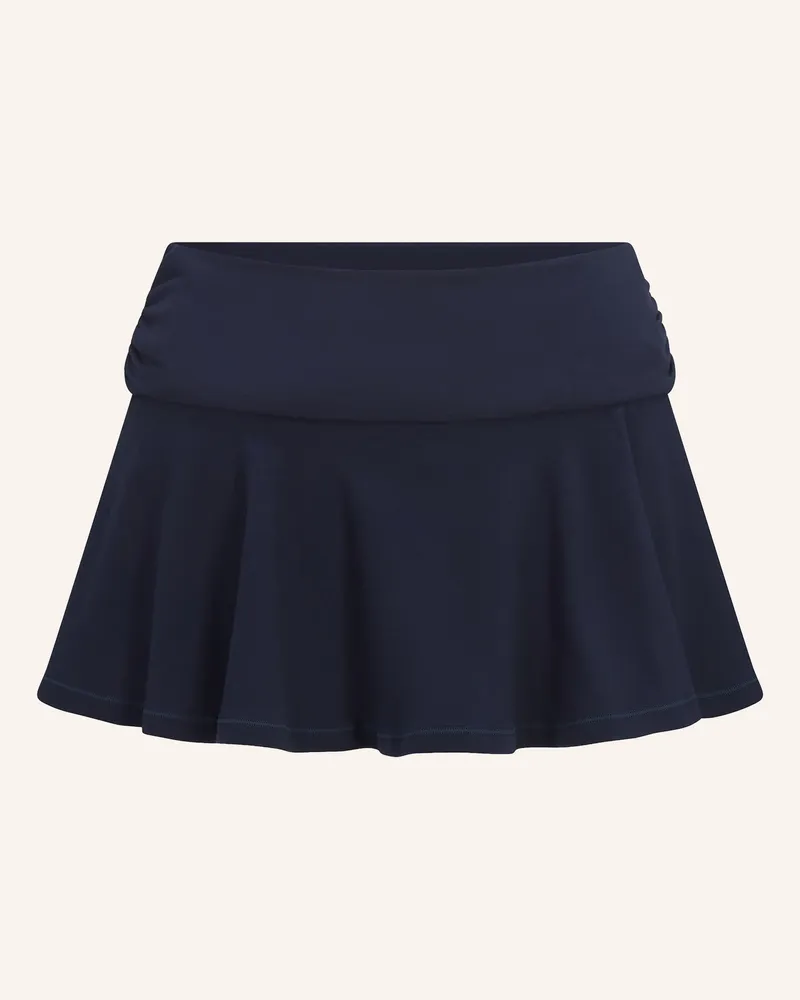 SKIMS Lounge-Skort COTTON JERSEY Navy