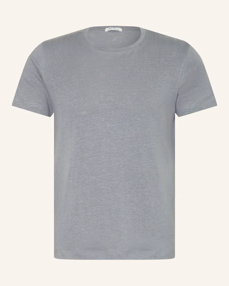 Stefan Brandt T-Shirt Enno Aus Leinen grau Grau
