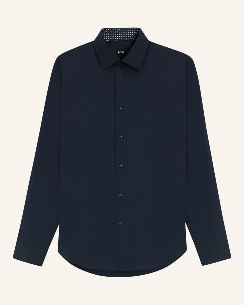 HUGO BOSS Business Hemd H-JOE-KENT-C3-214 Regular Fit Dunkelblau