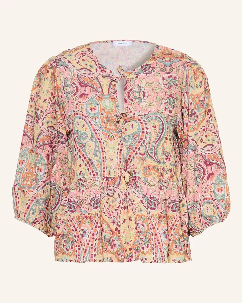 Darling Harbour Blusenshirt Mit 3/4-Arm rosa Paisley