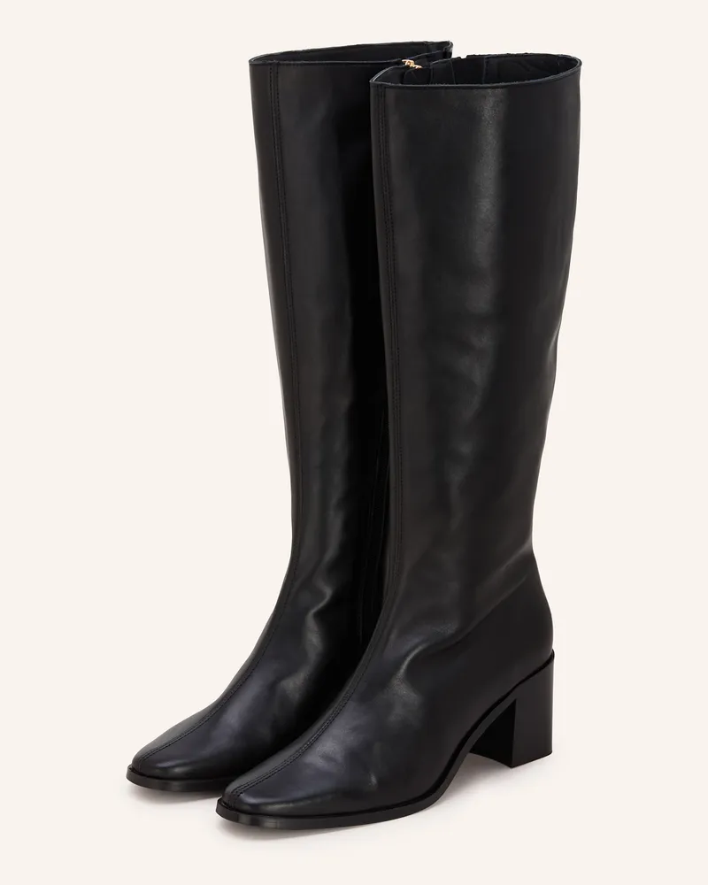 Mrs & HUGS Stiefel Schwarz