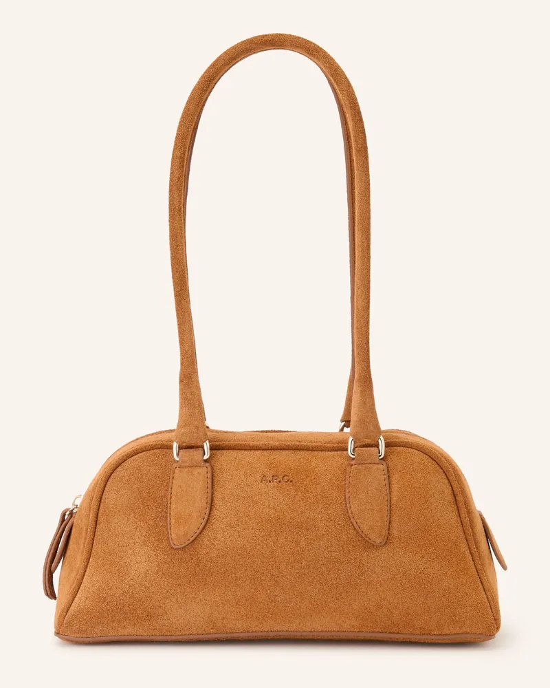 A.P.C. Handtasche Paloma Small braun Cognac