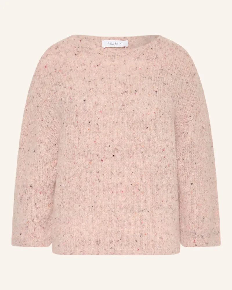 Rich&Royal Pullover Mit Alpaka rosa Rosé