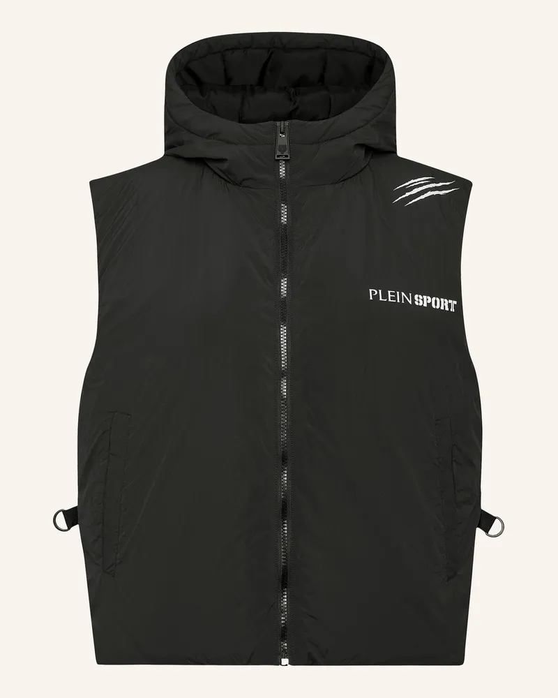 Philipp Plein Daunenweste SCRATCH Schwarz