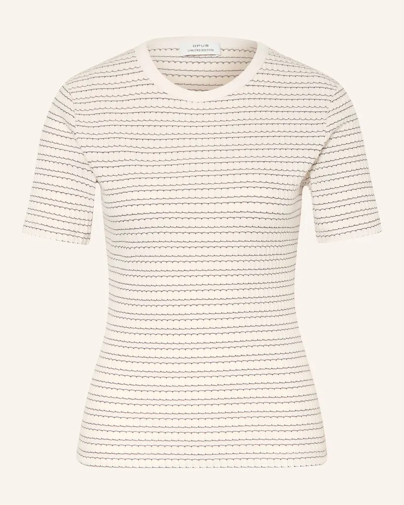 OPUS T-Shirt Soleili weiss Creme