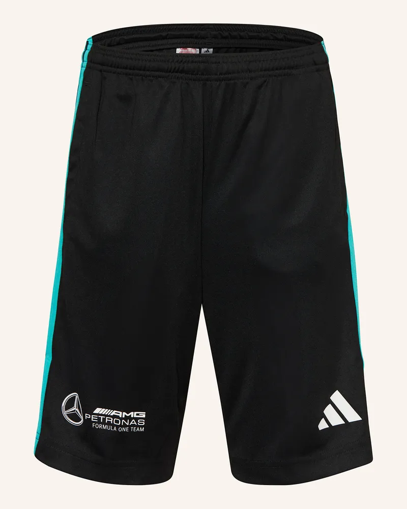 adidas Shorts MERCEDES - AMG PETRONAS FORMULA ONE TEAM DNA SHORT YOUTH Schwarz