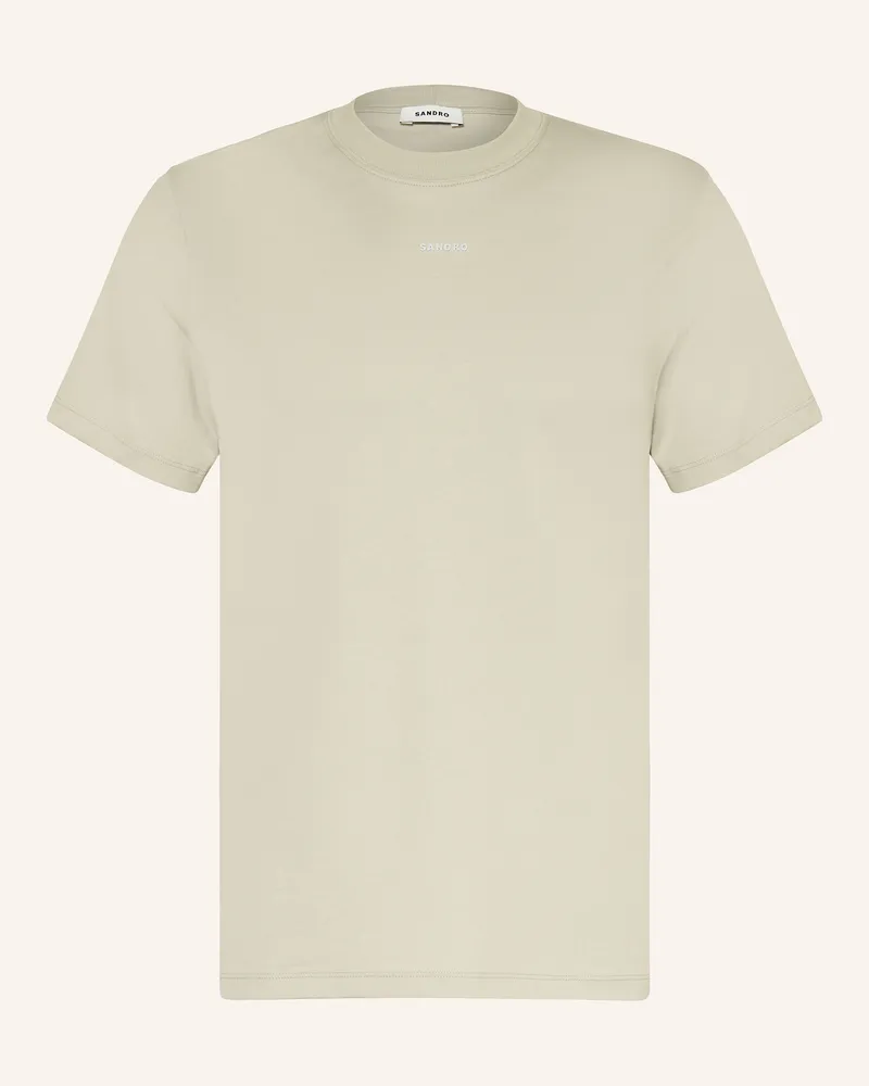 Sandro T-Shirt Hellgrün