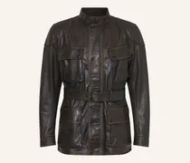 Lederjacke Legacy Trialmaster schwarz