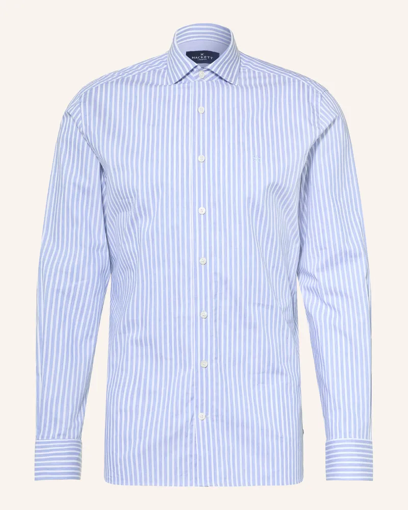 Hackett Hemd Tailored Fit blau Hellblau