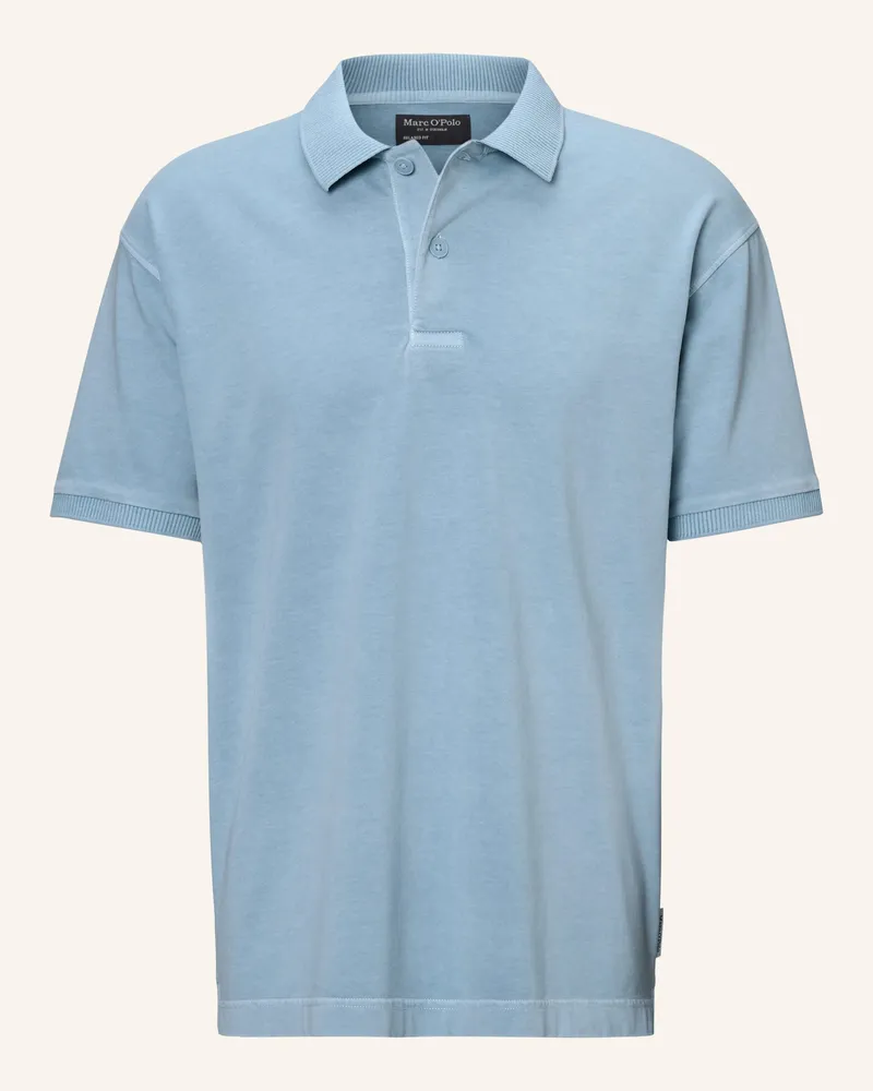 Marc O'Polo Poloshirt blau Hellblau