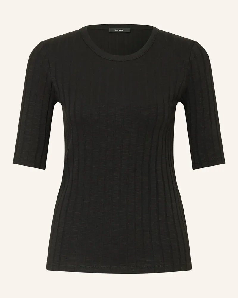 OPUS T-Shirt SAVKA Schwarz