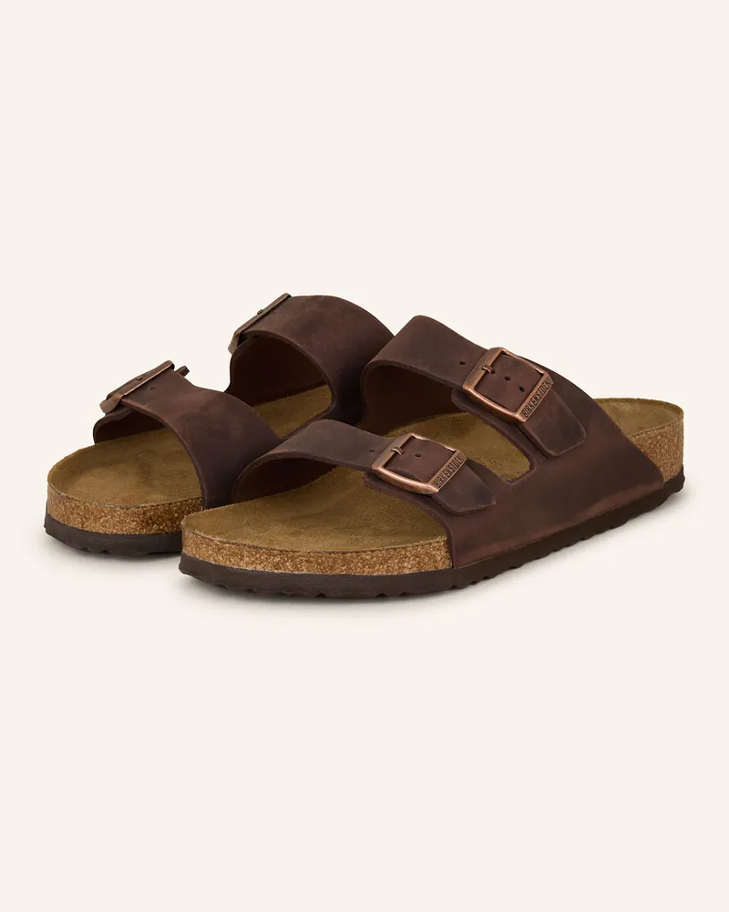 Birkenstock Pantoletten Arizona Bs braun Dunkelbraun