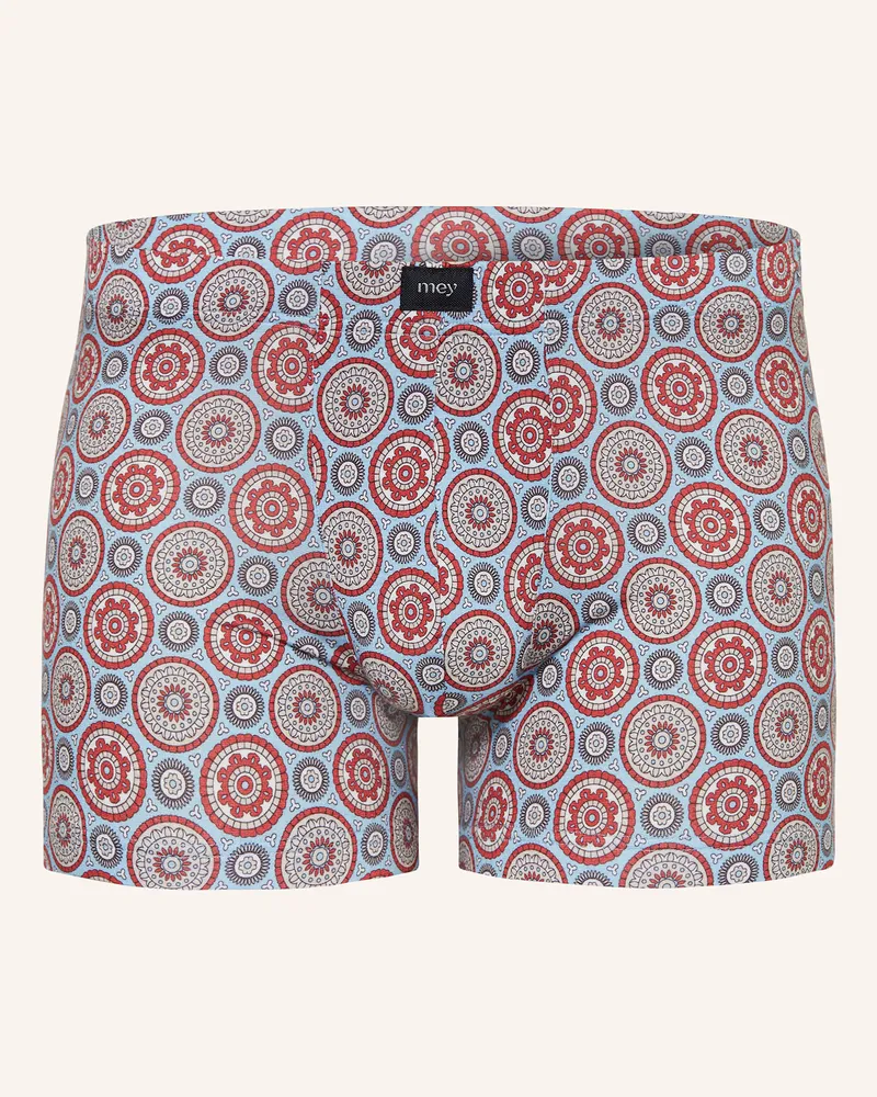 Mey Boxershorts Serie MIXTURE OF CIRCLES Hellblau