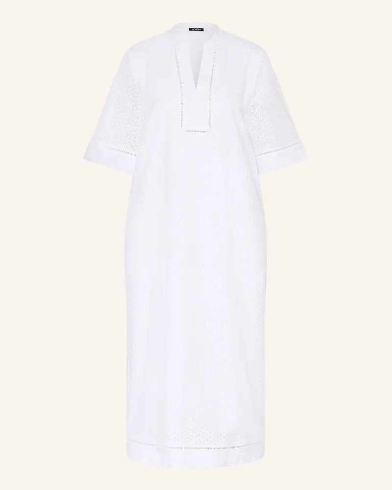 JOOP! Kleid DEBRA aus Lochspitze mit 3/4-Arm Weiss