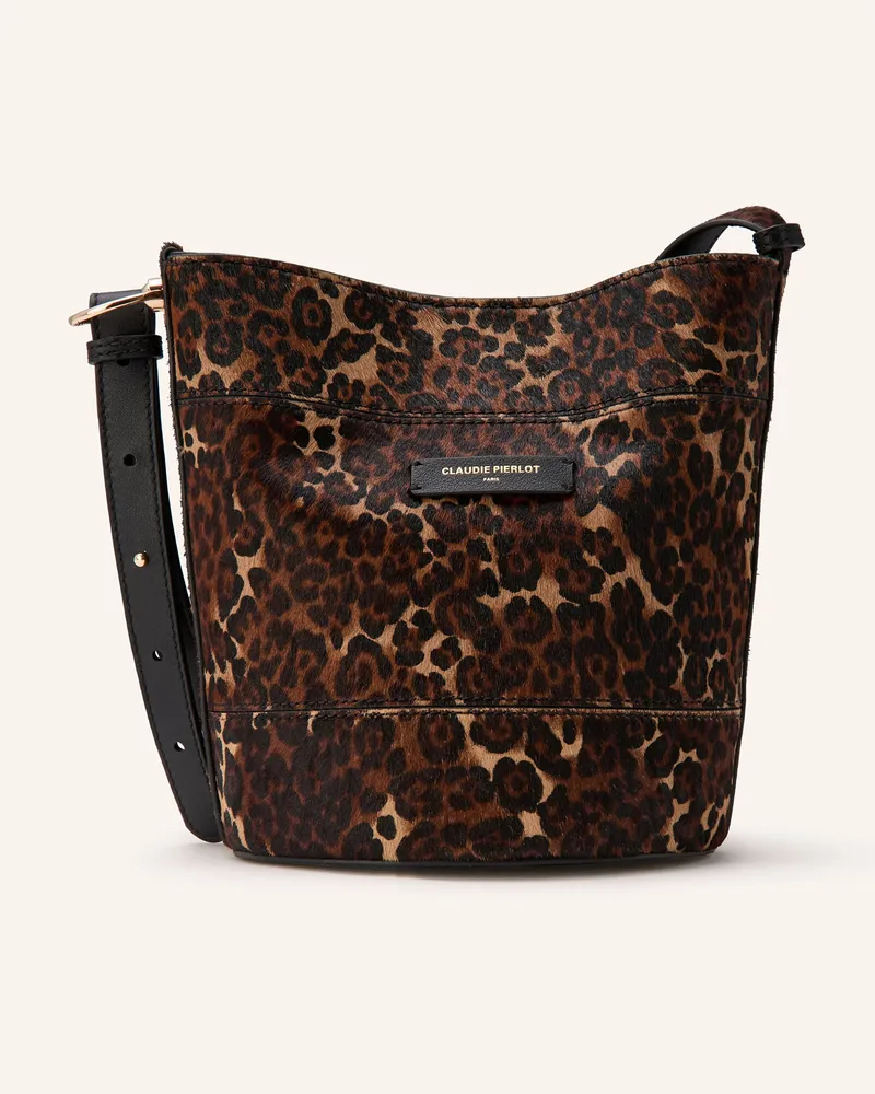 Claudie Pierlot Umhängetasche Dunkelbraun