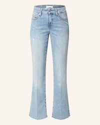 Cambio 7/8-Bootcut Jeans PARIS Blau