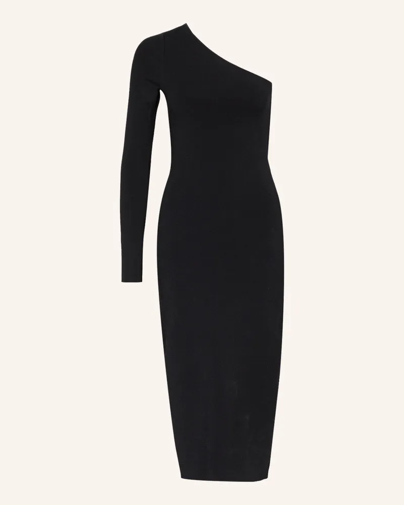 Victoria Beckham One-Shoulder-Kleid Schwarz