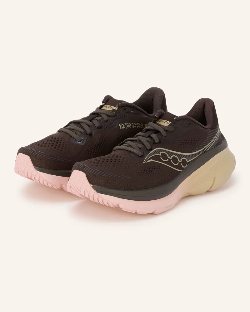 Saucony Laufschuhe Guide 19 braun Dunkelbraun