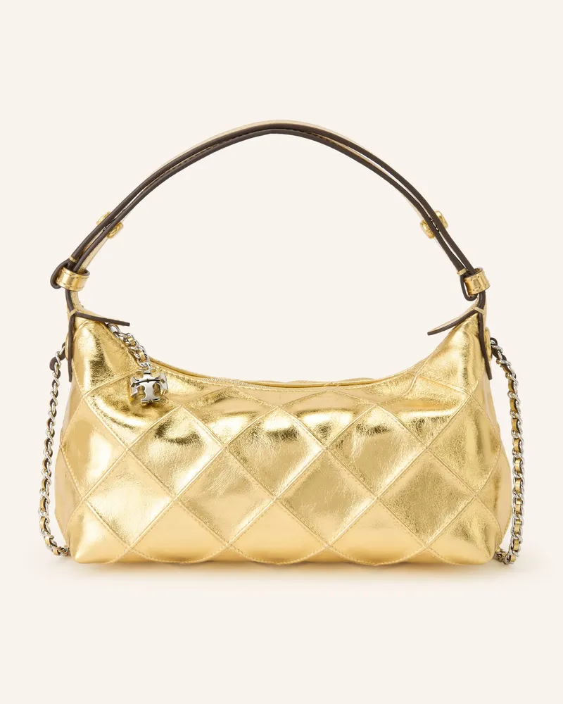 Tory Burch Schultertasche Fleming gold Gold