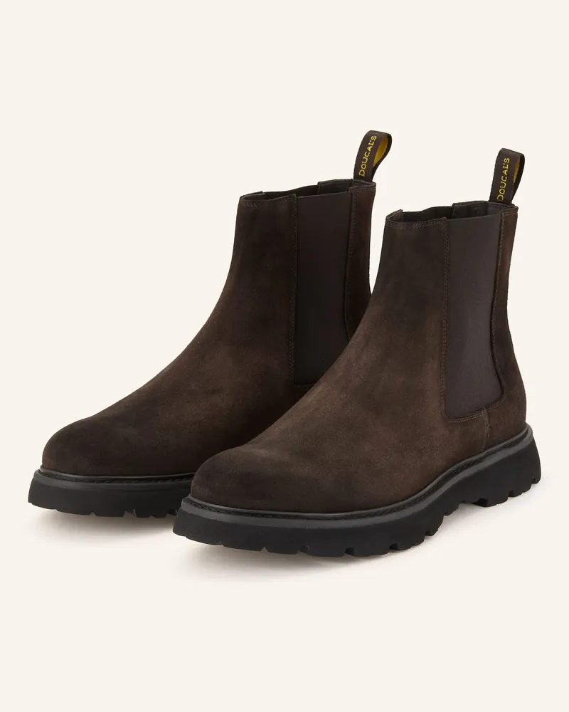 Doucal´s Chelsea-Boots Beatles braun Dunkelbraun