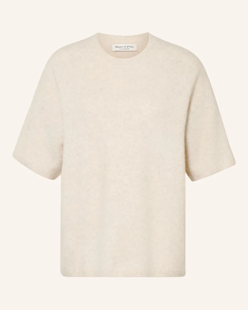 Marc O'Polo Strickshirt Mit Alpaka beige Creme