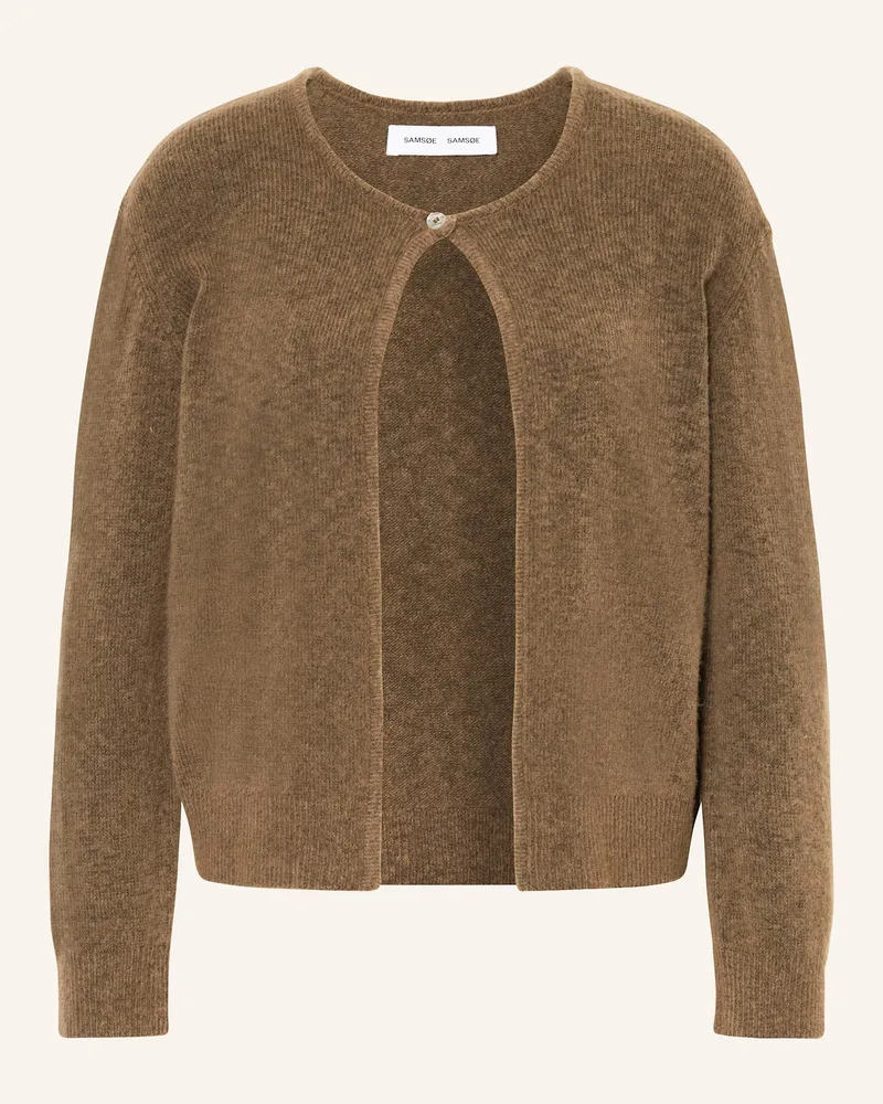 Samsøe & Samsøe Strickhülle Sacassandra braun Braun