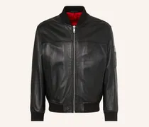 Lederblouson Ladamor schwarz