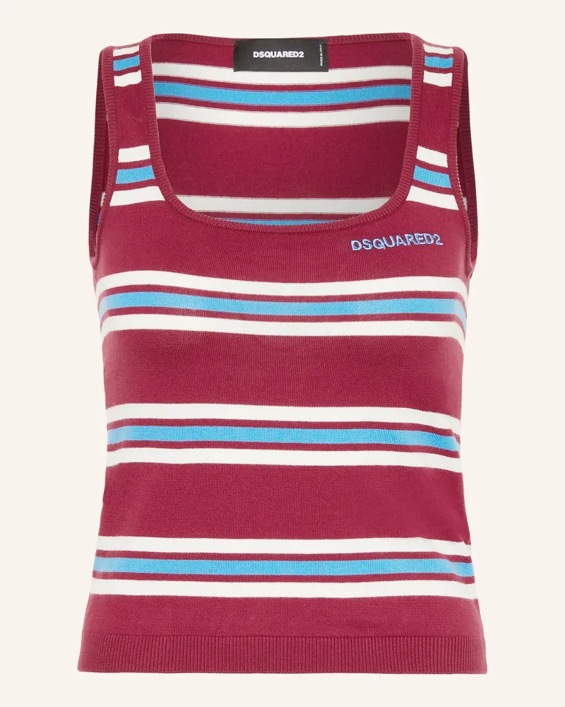 Dsquared2 Stricktop rot Fuchsia