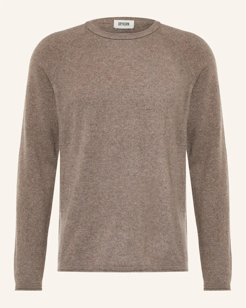 Drykorn Cashmere-Pullover Titzian braun Taupe