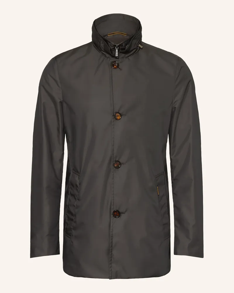 MOORER Jacke mit Blende Dunkelgrau