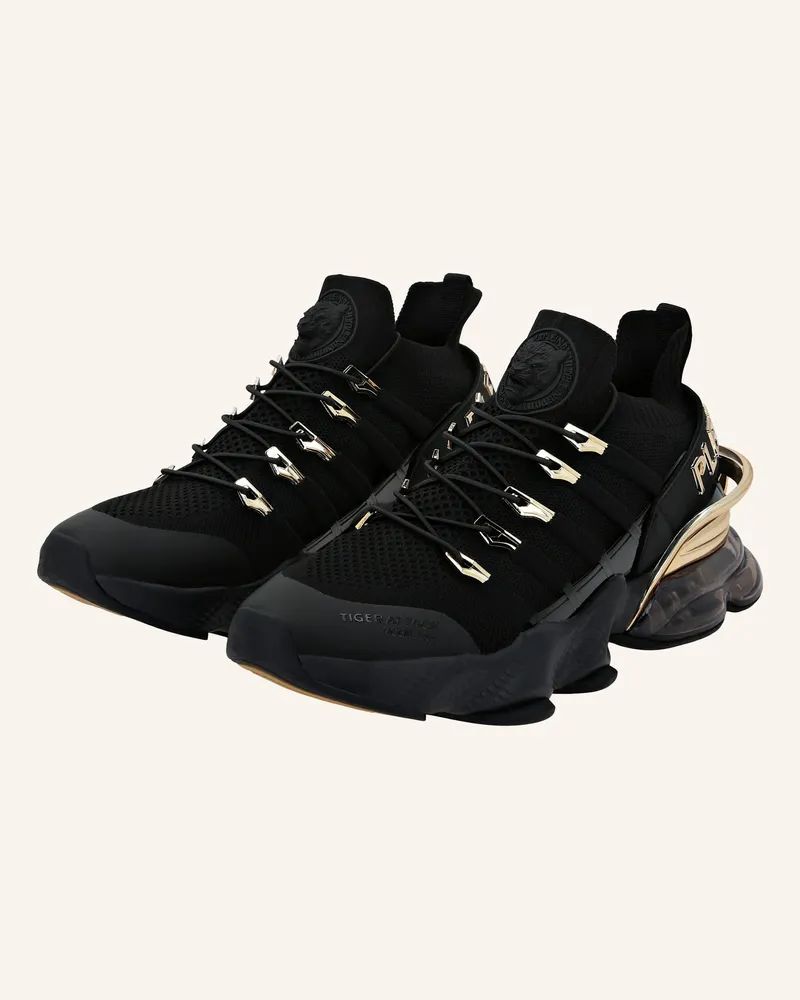 Philipp Plein Running-Sneaker Tiger Attack//Gen.X.4 schwarz Schwarz