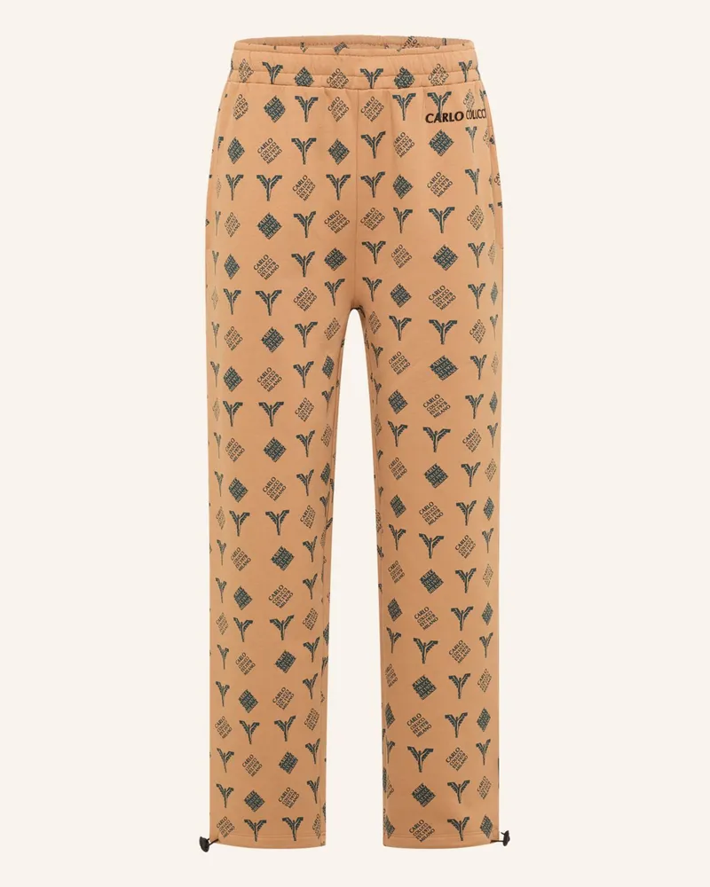 Carlo Colucci Logo Sweathose - Black Friday FADIN Braun